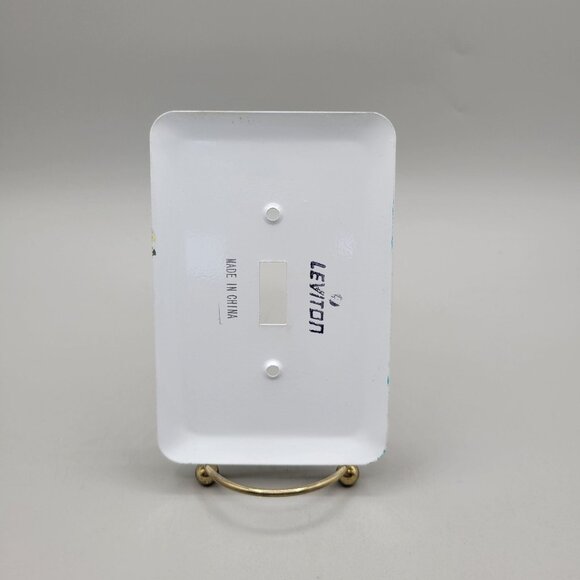 Fairy Themed Metal Light Switch Cover Plate By Leviton - Picture 4 of 4